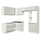 Armário De Cozinha Completa Canto 100% Mdf Madesa Acordes Xa4