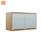 Armário De Cozinha Completa Com 20 Portas 04 Gavetas E 05 Gar