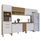 Armário De Cozinha Completa Com Balcão Ametista Kits Paraná N