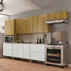 Armário De Cozinha Completa Com Balcão Art Kits Paraná 12 Por