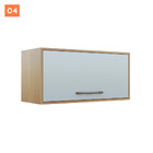 Armário De Cozinha Completa Com Tampo 10 Portas 02 Gavetas E