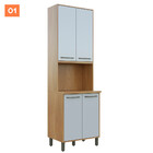 Armário De Cozinha Completa Com Tampo 10 Portas 02 Gavetas E