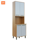 Armário De Cozinha Completa Com Tampo 14 Portas 02 Gavetas E