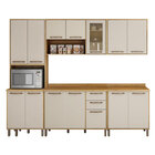 Armário De Cozinha Completa Com Tampo 14 Portas 02 Gavetas E