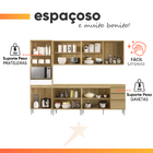 Armário De Cozinha Completa Com Vidro Reflecta 13 Portas E 3