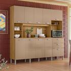 Armário De Cozinha Completa Compacta 10 Portas 2 Gavetas Frei