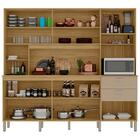 Armário De Cozinha Completa Compacta 10 Portas 2 Gavetas Frei