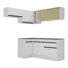 Armário De Cozinha Completa De Canto Com Rodapé Veneza Multim