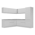 Armário De Cozinha Completa De Canto Com Rodapé Veneza Multim