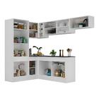 Armário De Cozinha Completa De Canto Com Rodapé Veneza Multim