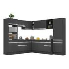 Armário De Cozinha Completa De Canto Com Rodapé Veneza Multim