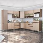 Armário De Cozinha Completa De Canto New 14 Peças 17 Portas M