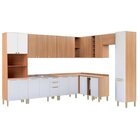 Armário De Cozinha Completa De Canto Sálvia Armário Torre Que