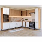 Armário De Cozinha Completa De Canto Sálvia Armário Torre Que