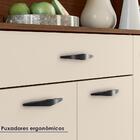 Armário De Cozinha Completa Golden Nogueira / Off White