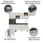 Armário De Cozinha Completa Itatiaia Vegas 10 Portas 1 Gaveta