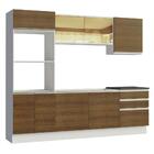 Armário De Cozinha Completa Madesa 100% Mdf Acordes Com Balcã