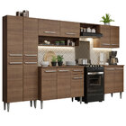 Armário De Cozinha Completa Madesa Emilly 293001 Com Balcão E