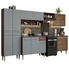 Armário De Cozinha Completa Madesa Emilly 293001 Com Balcão E