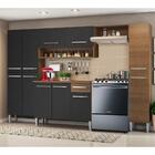 Armário De Cozinha Completa Madesa Emilly Hit Com Balcão 11 P