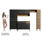 Armário De Cozinha Completa Madesa Emilly Hit Com Balcão 11 P