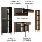 Armário De Cozinha Completa Madesa Emilly Hit Com Balcão 11 P