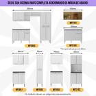 Armário De Cozinha Completa Modulada 11 Pçs Siena Multimóveis