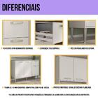 Armário De Cozinha Completa Modulada 11 Pçs Siena Multimóveis