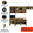 Armário De Cozinha Completa Modulada Com Balcão Nicho Para Mi