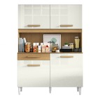 Armário De Cozinha Completa Perola Aramóveis