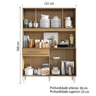 Armário De Cozinha Completa Perola Aramóveis