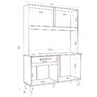 Armário De Cozinha Completa Perola Aramóveis