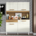 Armário De Cozinha Completa Perola Aramóveis