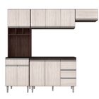 Armário De Cozinha Completa Sem Tampo 240 Cm Andréia Castanho