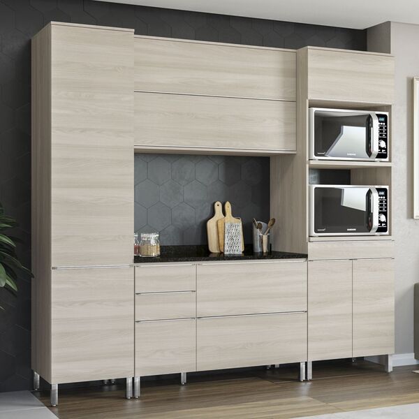 Armário De Cozinha Completo 5pc 2 40m Cb363 Versatti Kappesbe