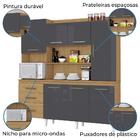 Armário De Cozinha Completo 7 Portas 3 Gavetas Mirela Atacama