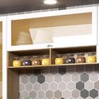 Armário De Cozinha Completo Ditália Denver 3 Pc Rv/br D8