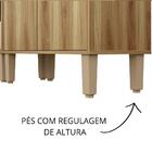 Armário De Cozinha Completo Paris Sallêto Carvalho Grafite