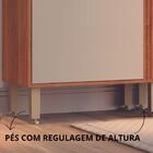 Armário De Cozinha Completo Pérola Sallêto Cinamomo Off White