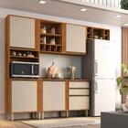Armário De Cozinha Completo Pérola Sallêto Cinamomo Off White