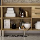 Armário De Cozinha Completo Valência 01 Sallêto Cinamomo Off