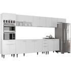 Armário De Cozinha Cp06 Para Pia 180cm Pérola Z34 Branco    -
