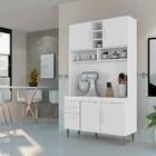 Armário De Cozinha Cristal - Multiuso Mizza Decor