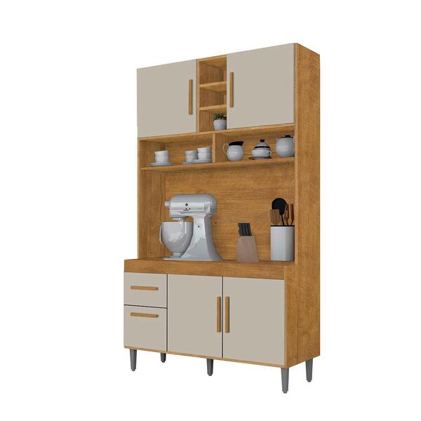 Armário De Cozinha Cristal - Multiuso Mizza Decor