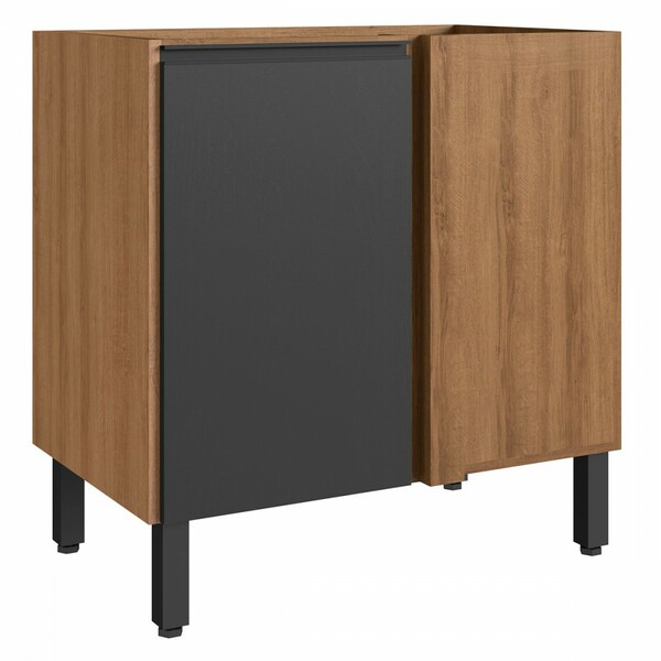 Armário De Cozinha De Canto 1 Porta 1 Prateleira Montana/graf