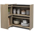 Armário De Cozinha De Canto 2 Portas Hibisco Thela Aveiro