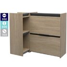 Armário De Cozinha De Canto 2 Portas Hibisco Thela Aveiro