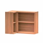 Armário De Cozinha De Canto Macadâmia 2 Portas Freijó E Grafi