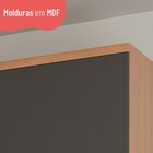 Armário De Cozinha De Canto Macadâmia 2 Portas Freijó E Grafi