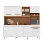 Armário De Cozinha De Pé Montana Branco Noronha Madine